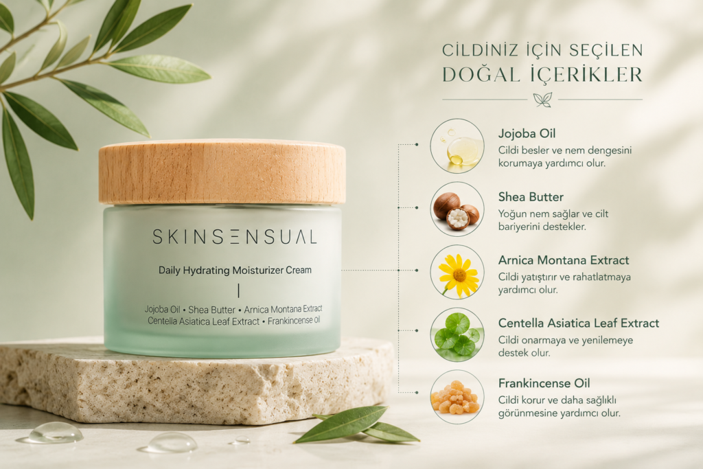 Skinsensual Daily Hydrating Moisturizer Cream chatgpt image 16 ağu 2026 20 07 20